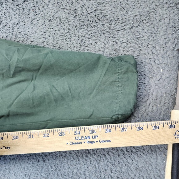 Nike Cargo Pants Mens Medium Green Elastic Waist Bungee Hem Swoosh Logo Pockets - Picture 5 of 11
